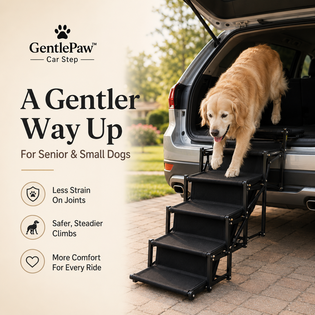 GentlePaw™ Car Step