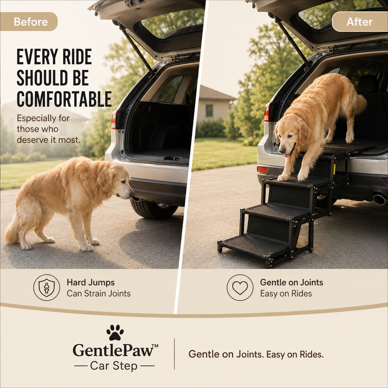 GentlePaw™ Car Step