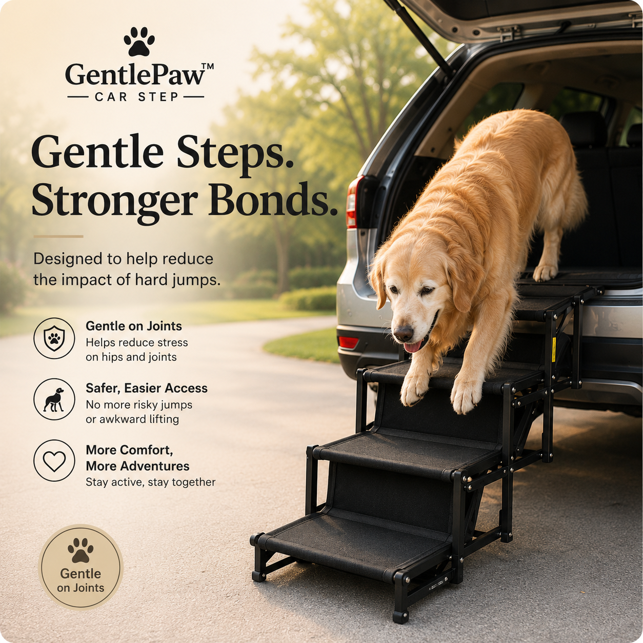 GentlePaw™ Car Step
