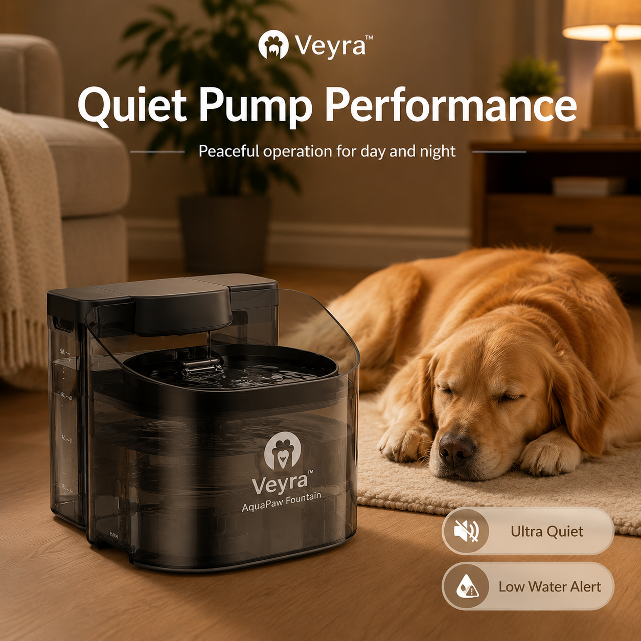 Veyra™ AquaPaw Fountain
