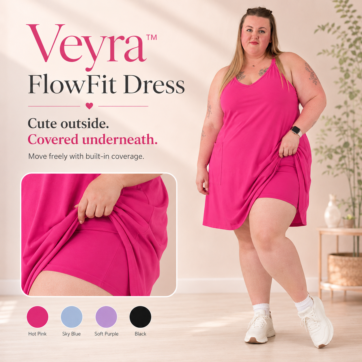Veyra™ FlowFit Dress