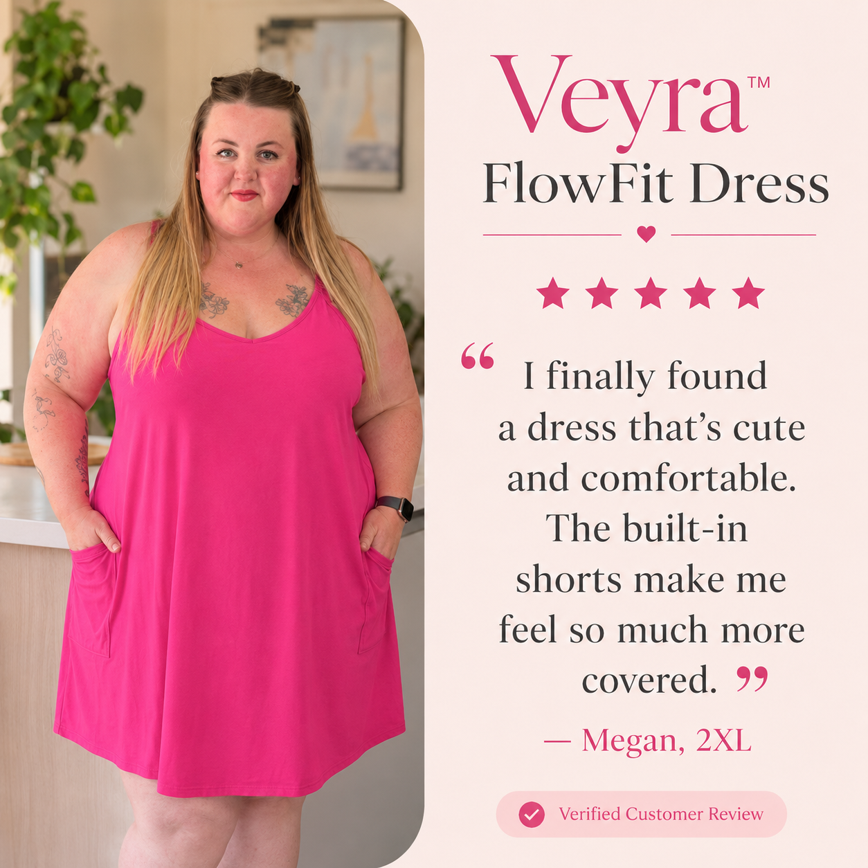 Veyra™ FlowFit Dress